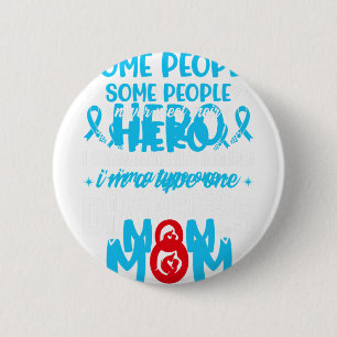 Diabetes Type 1 Survivor Mum - Women T1 Diabetes A 6 Cm Round Badge