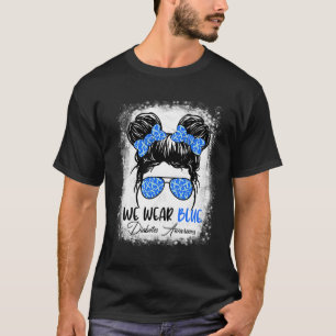 Diabetes Warrior Awareness Diabetic Support Type w T-Shirt