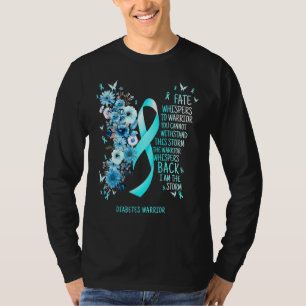 Diabetes Warrior I Am The Storm Diabetes Awareness T-Shirt
