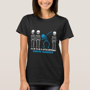 Diabetes Warrior Mum awareness Gift It's Ok To Be  T-Shirt