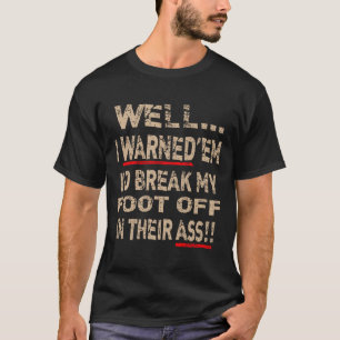 Diabetic Amputee Leg Foot Cool Sense Of Humor Funn T-Shirt