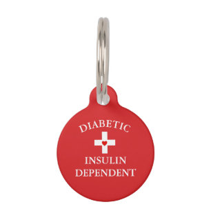 Diabetic & Blind Alert Pet Tag