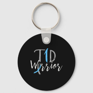 Diabetic Fun Type 1 Diabetes Awareness  Key Ring