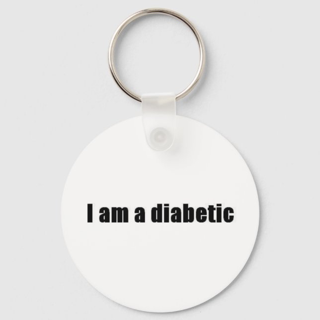 Diabetic Key Ring (Front)