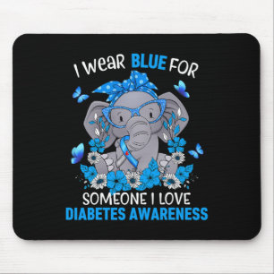 Diabetic Life Cycle Diabetes Awareness Cat Costume Mouse Pad