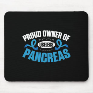 Diabetic Type 1 Diabetes Awareness T1d Mouse Pad