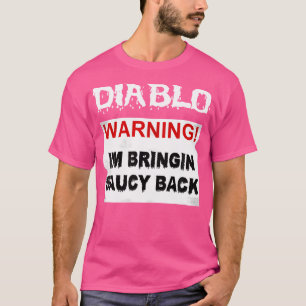 Diablo Hot Sauces Sauce Packet Group Halloween Tac T-Shirt