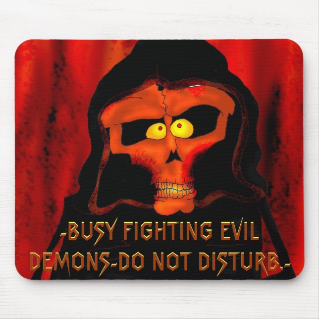Diablo Parody mousepad (Front)