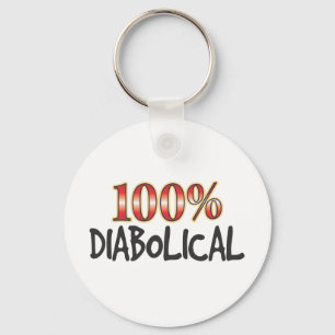 Diabolical 100 Percent Key Ring