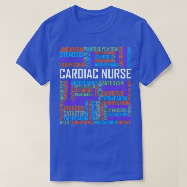 diac Nurse Words T-Shirt (Design Front)