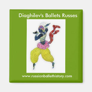 Diaghilev's Ballets Russes Magnet