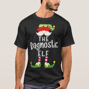 Diagnostic Elf Group Christmas Pajama Party T-Shirt
