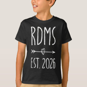 Diagnostic Medical Sonographer Graduation Rdms 202 T-Shirt