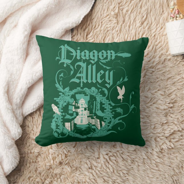DIAGON ALLEY™ Vintage Graphic Cushion (Blanket)