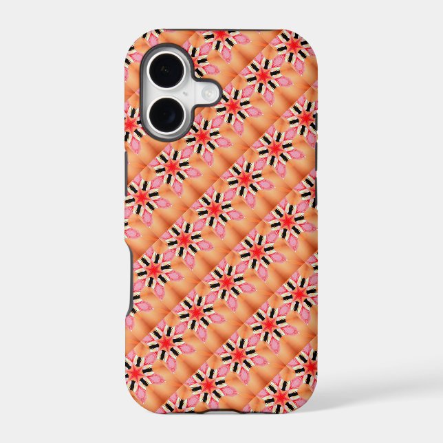 diagonal geometric pattern case (Back)
