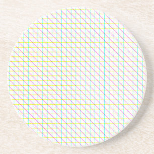 Diagonal Lines Coaster