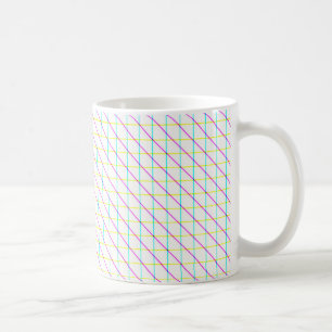 Diagonal Lines Coffee Mug