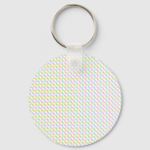 Diagonal Lines Key Ring