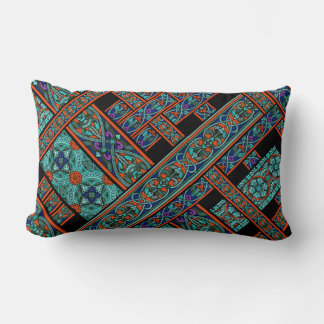 Diagonal Northern Lights Lumbar Pillow