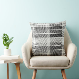 Diagonal Pinstripe Cushion