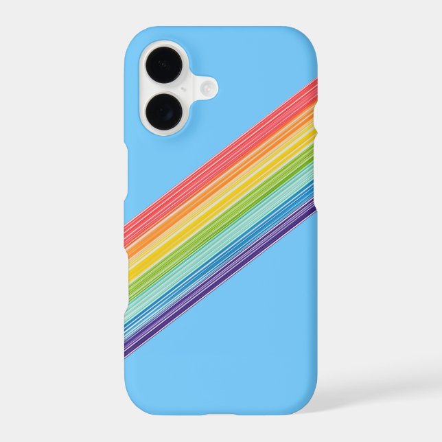 Diagonal rainbow stripes (Back)