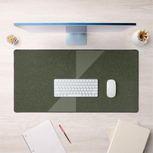 Diagonal Split Moss Green Desk Mat – Customisable