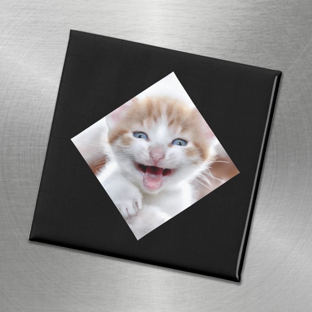 Diagonal Square Photo Frame Magnet (Creator Uploaded)