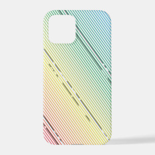 Diagonal stripes background 10 iPhone 12 pro case