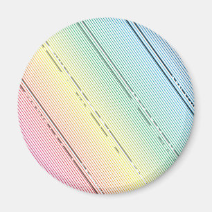 Diagonal stripes background 10 magnet