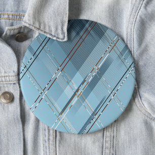 Diagonal stripes background 4 6 cm round badge