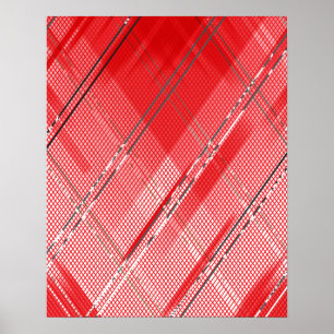 Diagonal stripes background 9 poster