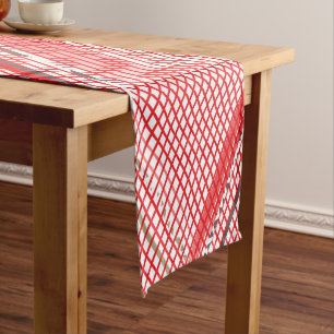 Diagonal stripes background 9 short table runner