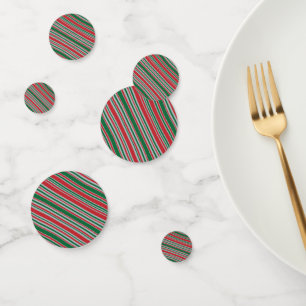 Diagonal stripes background confetti