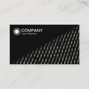 Diagonal V2 - Black - Abstract Mesh Business Card