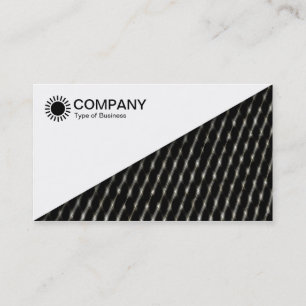 Diagonal V2 - White - Abstract Mesh Business Card