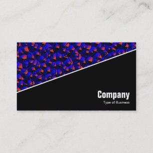 Diagonal V3 - Black - Abstract 080716(2) Business Card