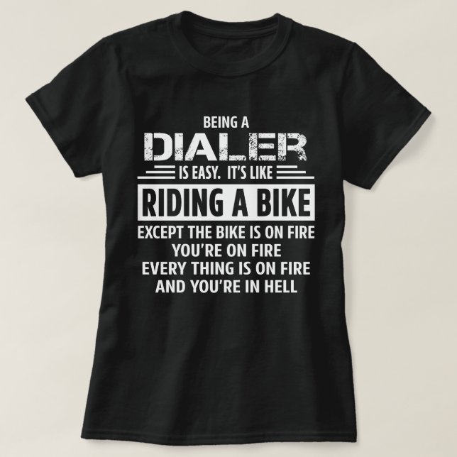 Dialler T-Shirt (Design Front)
