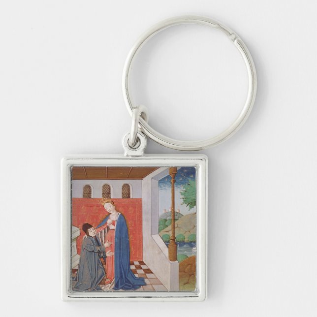 Dialogue between Boethius and Philosophy Key Ring (Front)