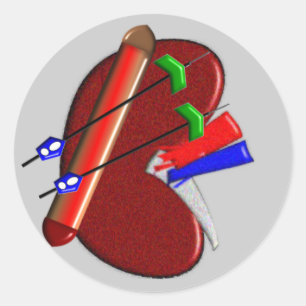 Dialysis And Kidney Design Gifts Classic Round Sticker