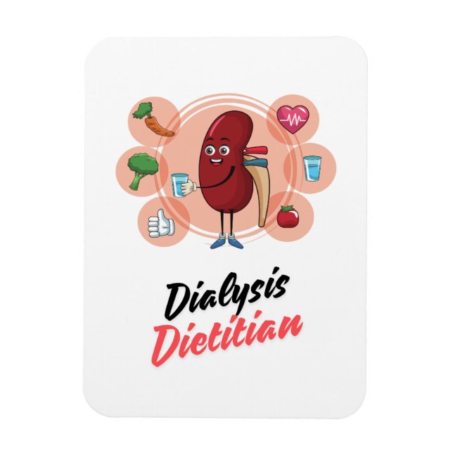 Dialysis Dietician Magnet (Vertical)