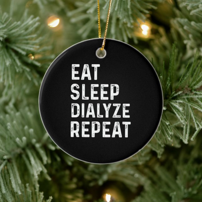 Dialysis Gifts For Patients Kidney Tech Nephrology Ceramic Tree Decoration (Tree)