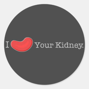 Dialysis Humour T-shirts, Gifts Classic Round Sticker