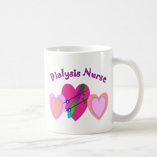 Dialysis Nurse Gifts Coffee Mug (Right)