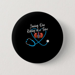 Dialysis Nurse Nephrology Kidney Disease Failure N 6 Cm Round Badge