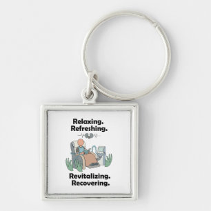 Dialysis Patient Revitalising Recovery Party Key Ring