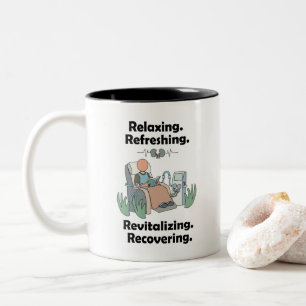 Dialysis Patient Revitalising Recovery Party Two-Tone Coffee Mug