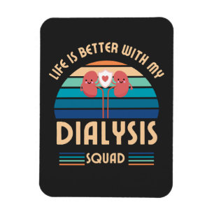 Dialysis Squad Appreciation Dialysis Nurse Tech Magnet