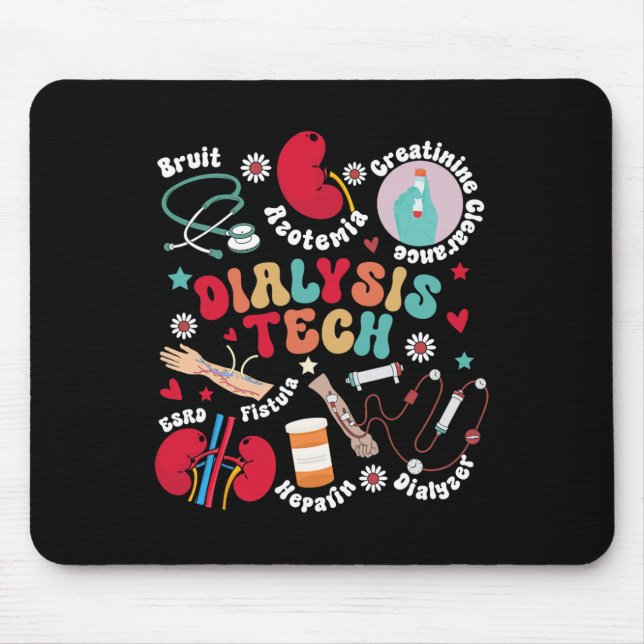 Dialysis Tech Dialysis Technician Appreciation Kid Mouse Pad (Front)
