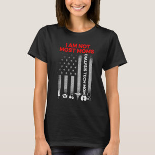 Dialysis Technician Flag Most Moms Nephrology Tech T-Shirt