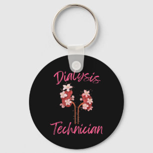 Dialysis Technician For Men Women Hemodialysis Nur Key Ring